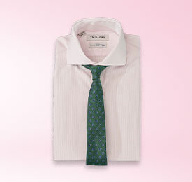 白色雪纺修身衬衫